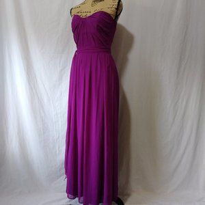 After Six Formal Bridesmaid Dress Persian Plum Size 2
